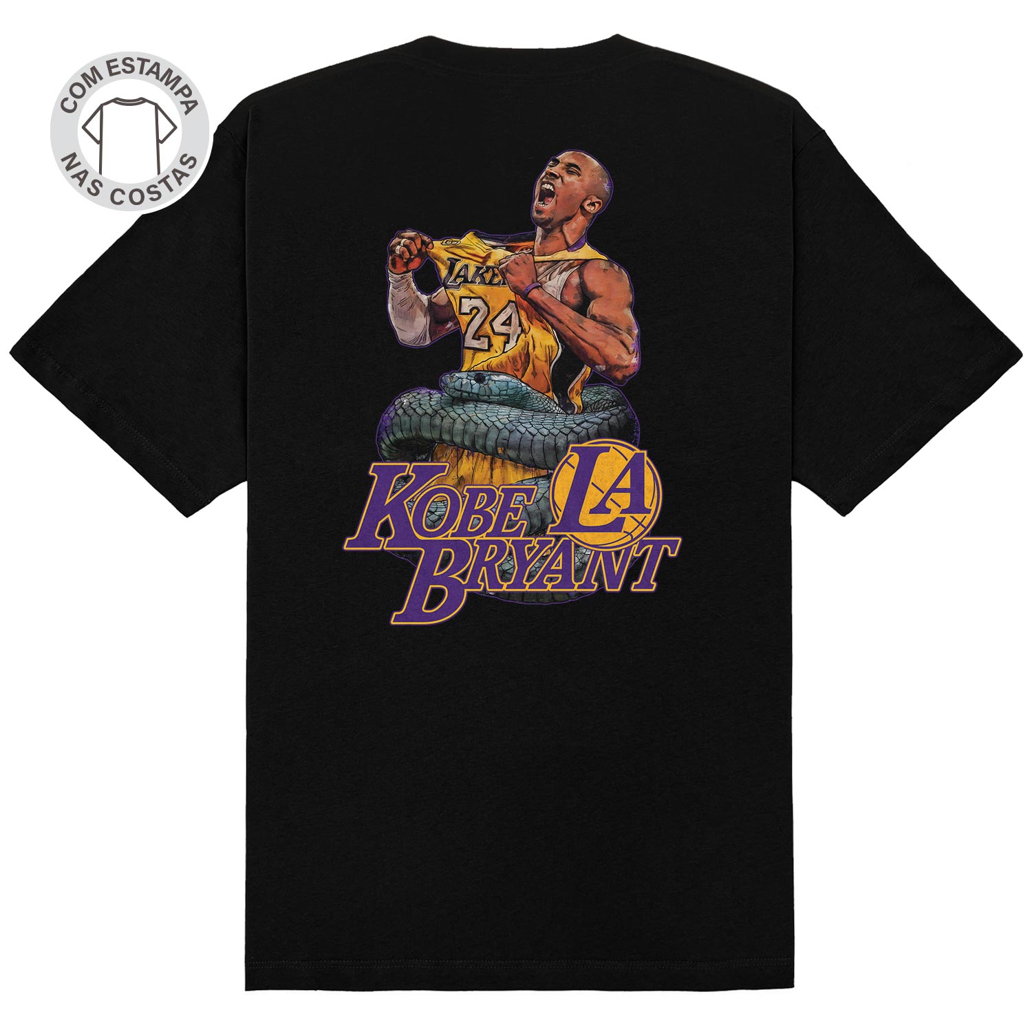 Camiseta Kobe Bryant Los Angeles Lakers UMDOIS Camisetas e Acessorios