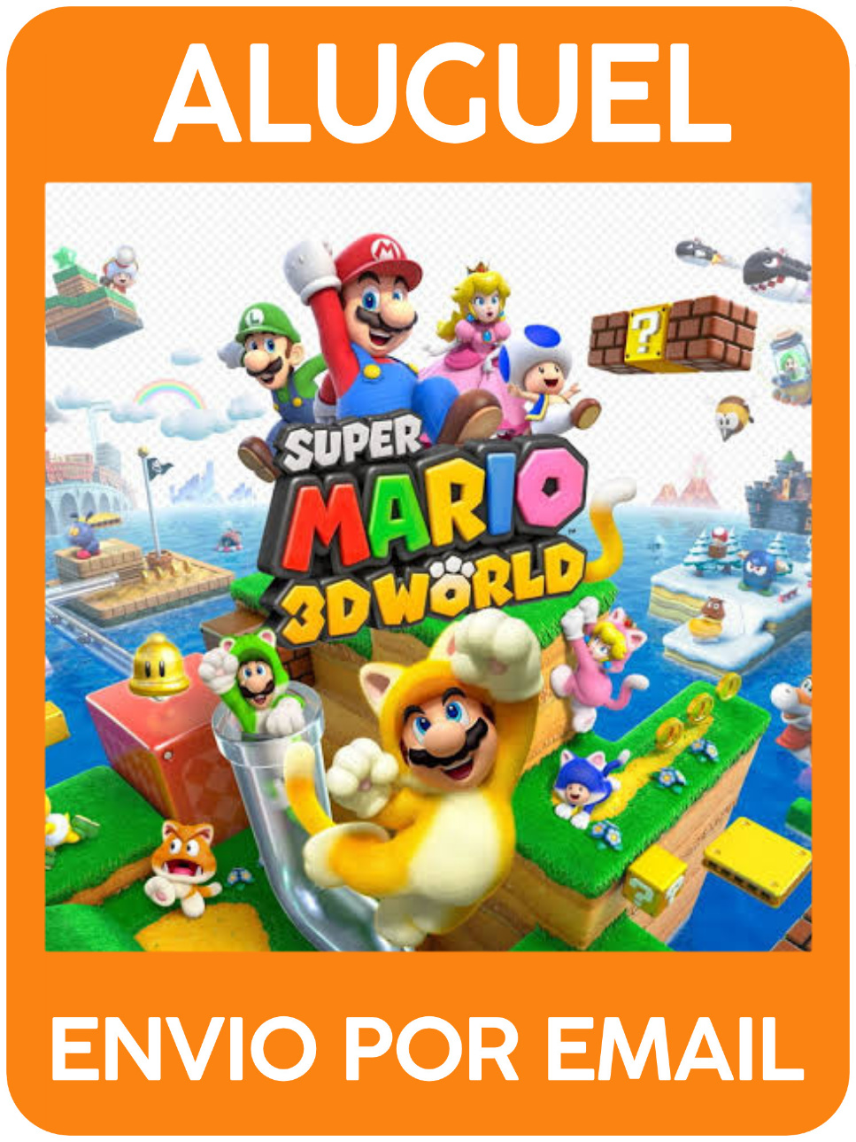 Super Mario 3D World Bowser's Fury - Alugar jogo switch - LocaEshop