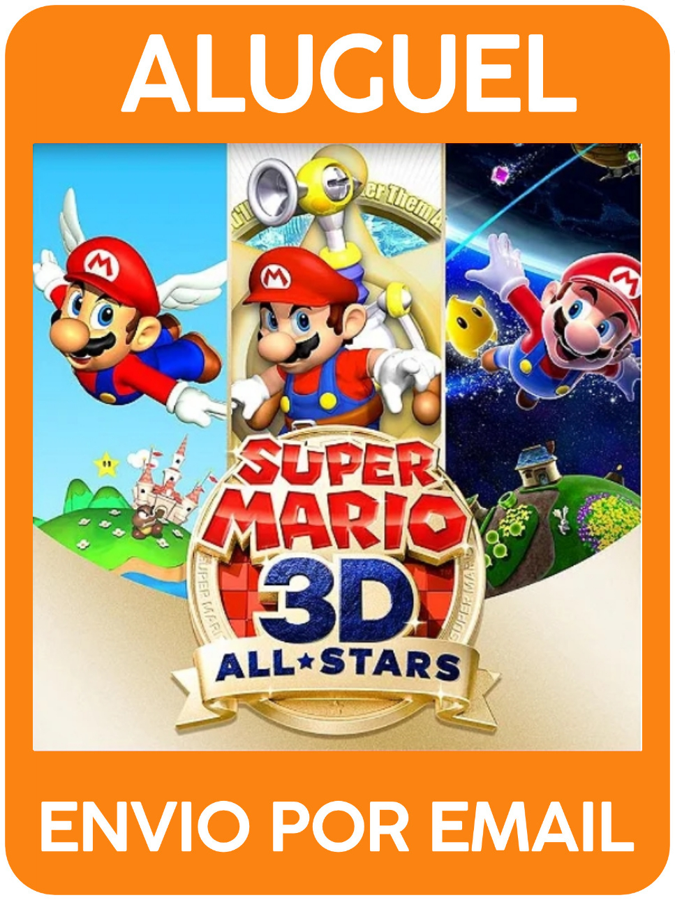 Aluguel de Jogos Nintendo Switch SUPER MARIO 3D ALL STARS - Rei