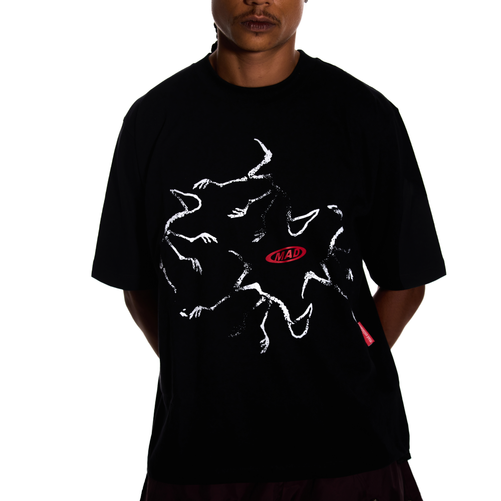 Mad Ropa Camiseta MAD Enlatados Mad'Terya Preto - Seyer Company