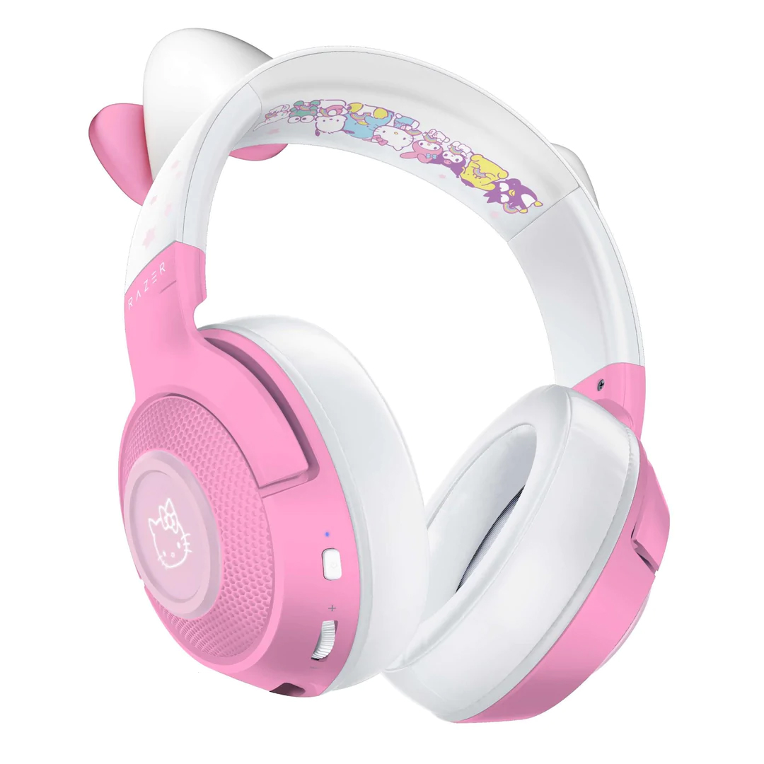 Headset Gamer Razer Kraken BT, Hello Kitty Edition, Chroma