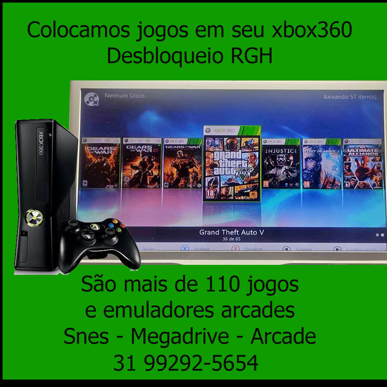 Pacote De Jogos Xbox 360