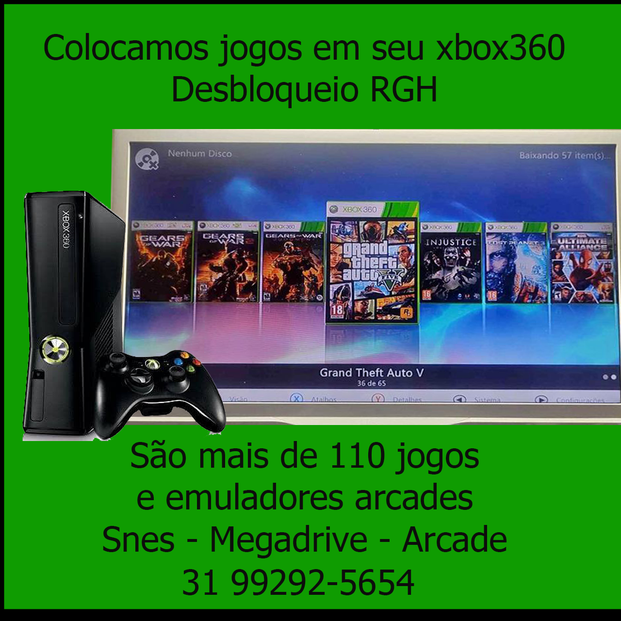 Pack De Jogos Xbox 360