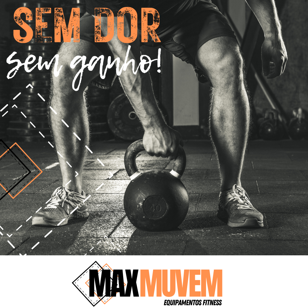 Puxador Barra Reta Triceps/biceps Pulley Musculação Maxmuvem