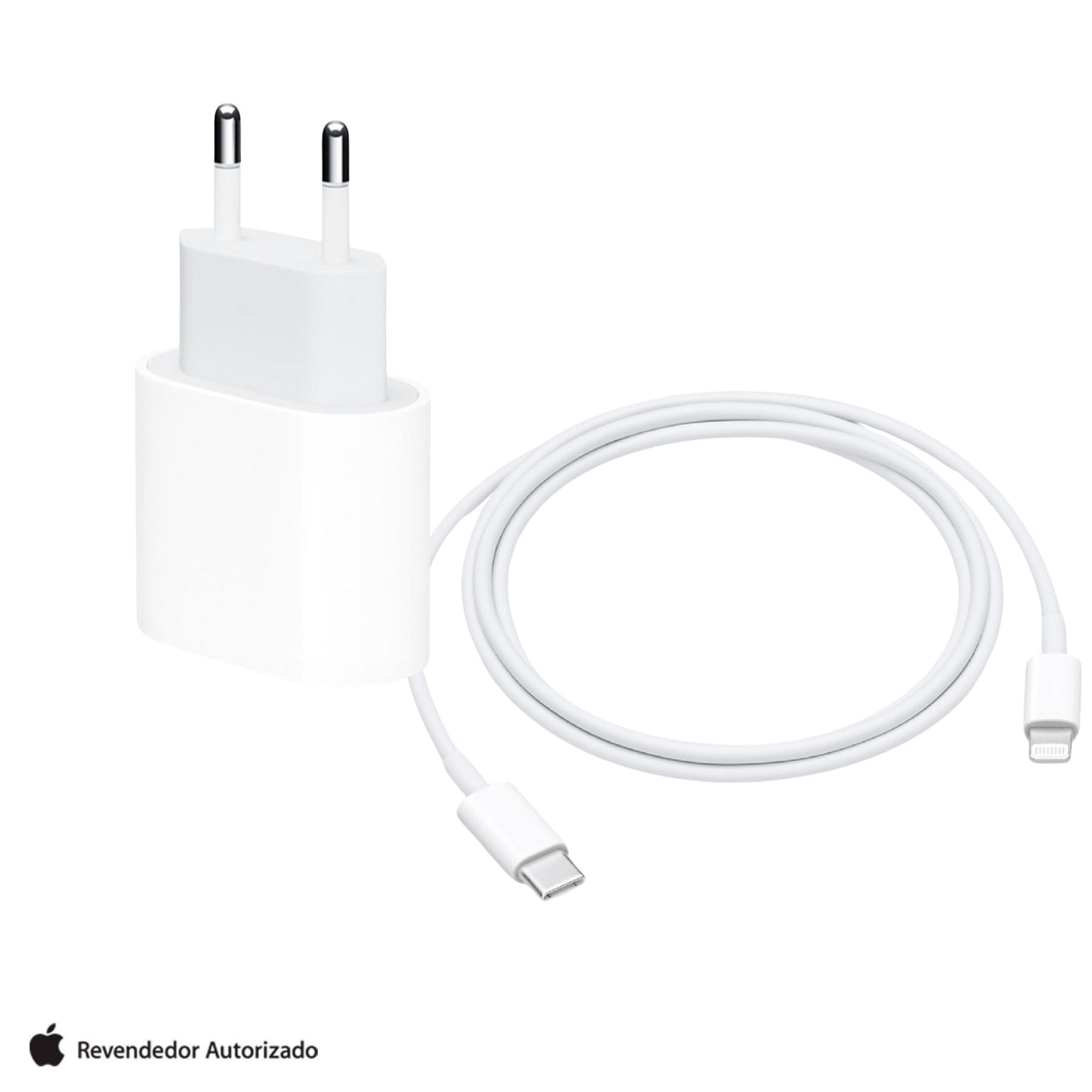 Kit Carregador Apple Original Cabo Lightning 1m Fonte 20w Zion Loja Virtual 6449