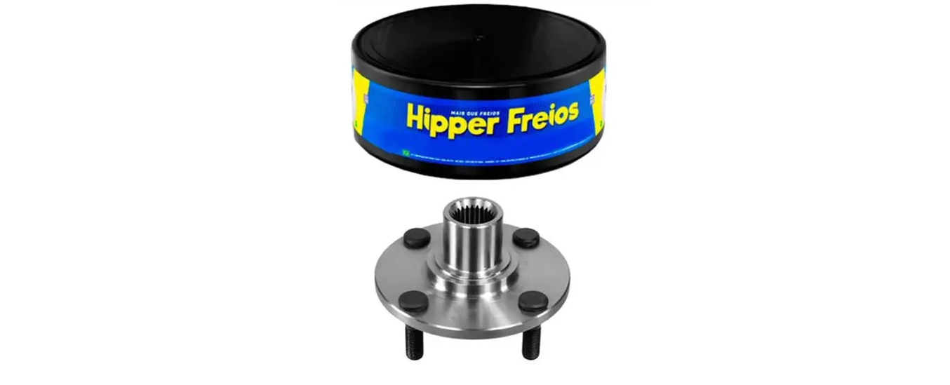 Cubo Roda Dianteiro - Escort Hobby 1.0/1.6 8v 1992 a 1996 - S/ABS