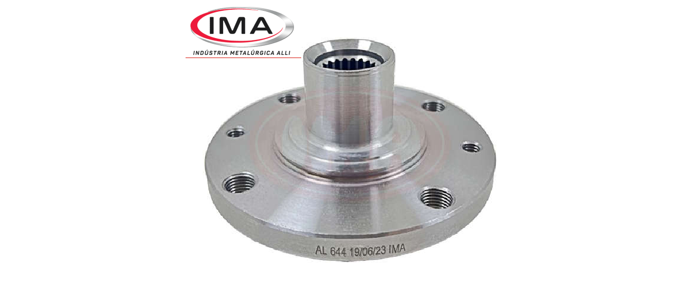 Cubo Roda Dianteiro - Tipo 1.6 8v 1992 a 1997 - C/ABS - 4 Furos / 22 ...