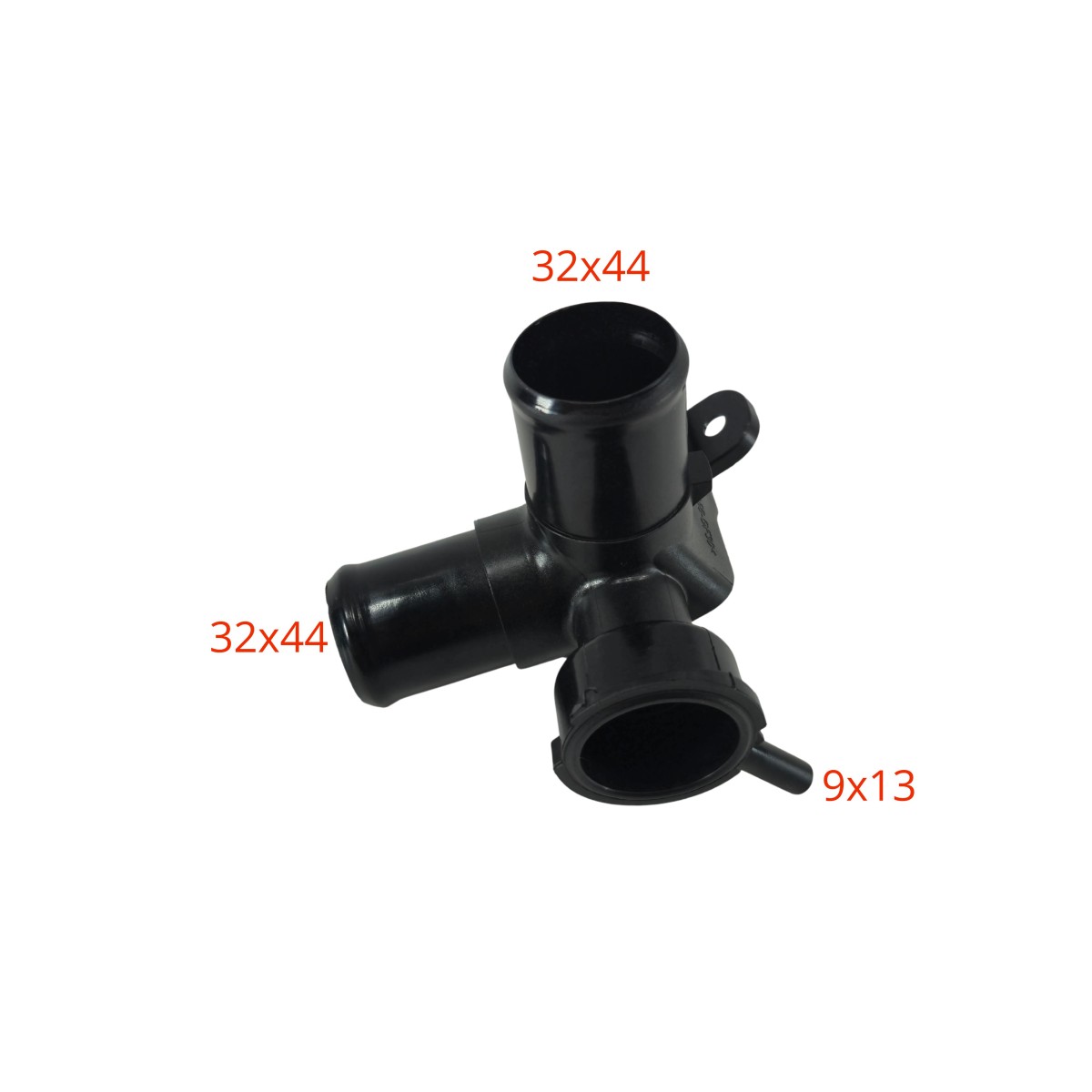 Flange Plástico Bocal Radiador Agua HB20 1.6 16v 2012 a 2019