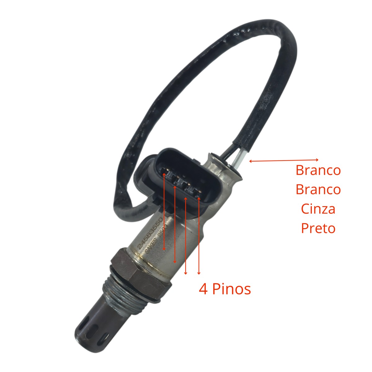 Sonda Lambda Prisma 1.0/1.4 8v 2015 a 2017 - BrunoCar Auto Peças