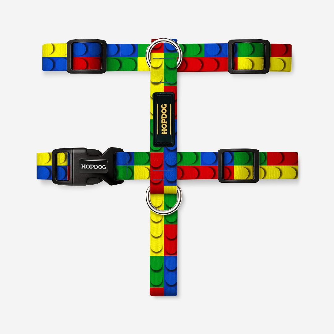 Kit Passeio Completo H Blocks - HopDog - Peitorais e Acessórios