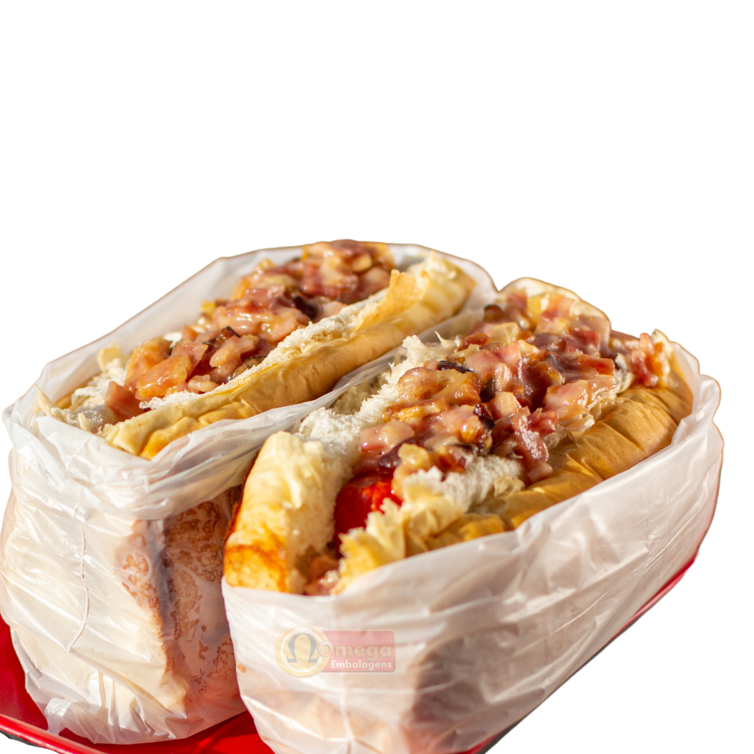 Saco para Cachorro Quente 25x14 - Kromasa - Ômega Embalagens