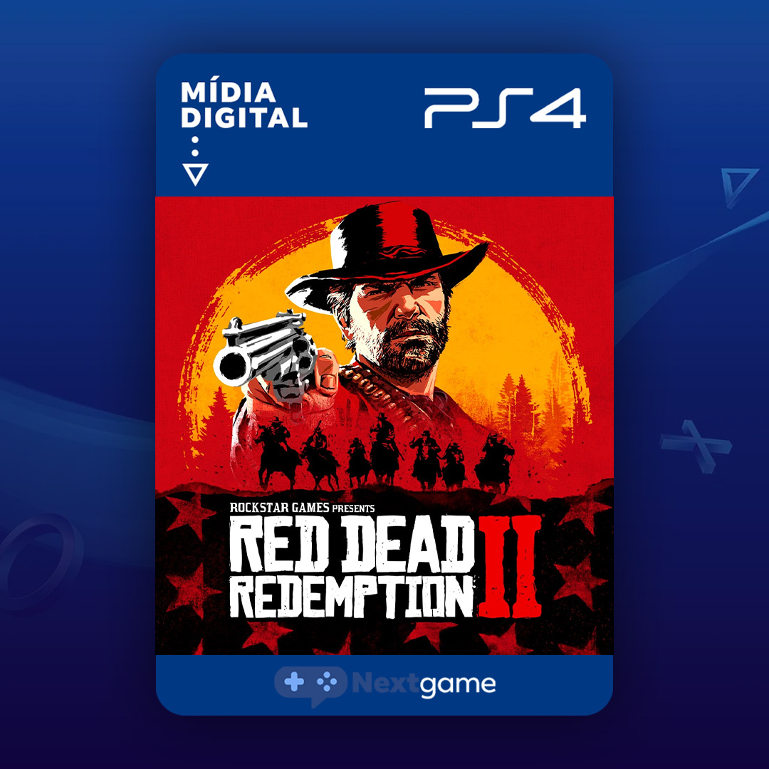 Jogo Red Dead Redemption 2 Mídia Física PS4 (Novo)