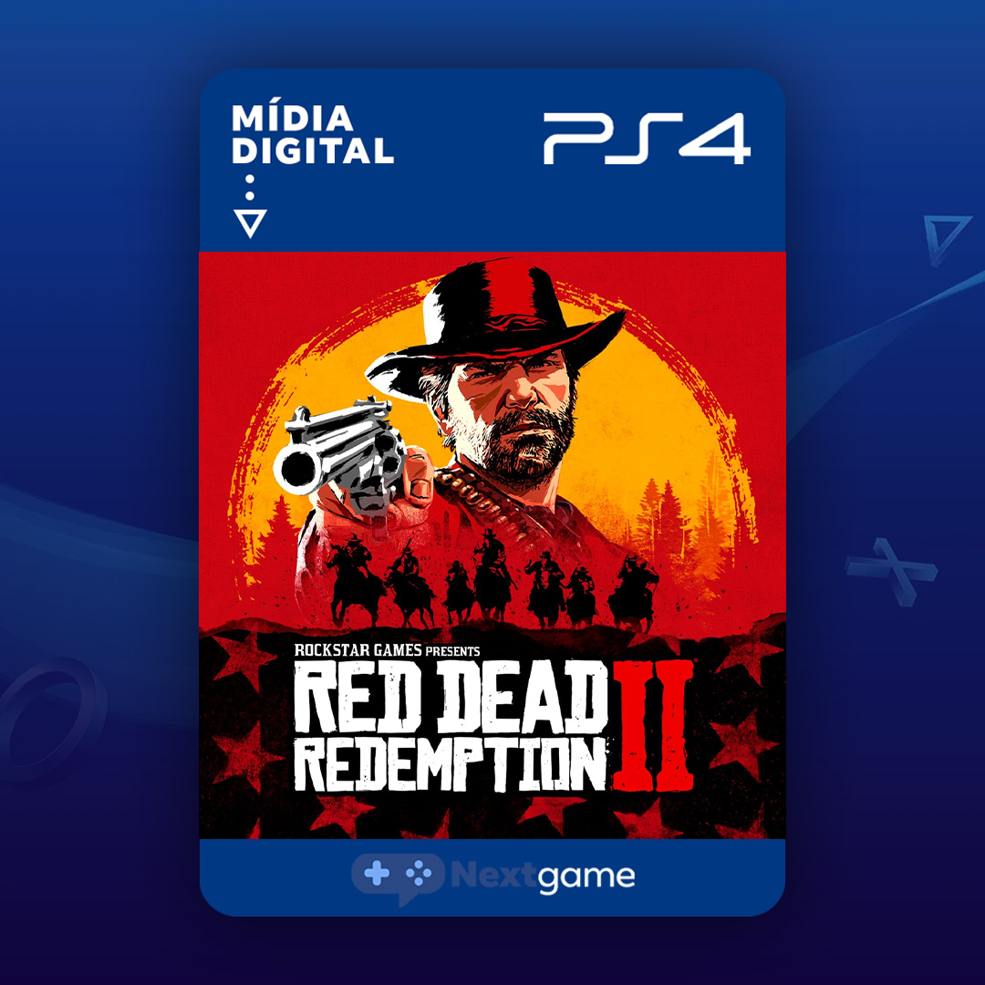 Red Dead Redemption 2 Ps4 Original - Game Mídia Física - Jogo