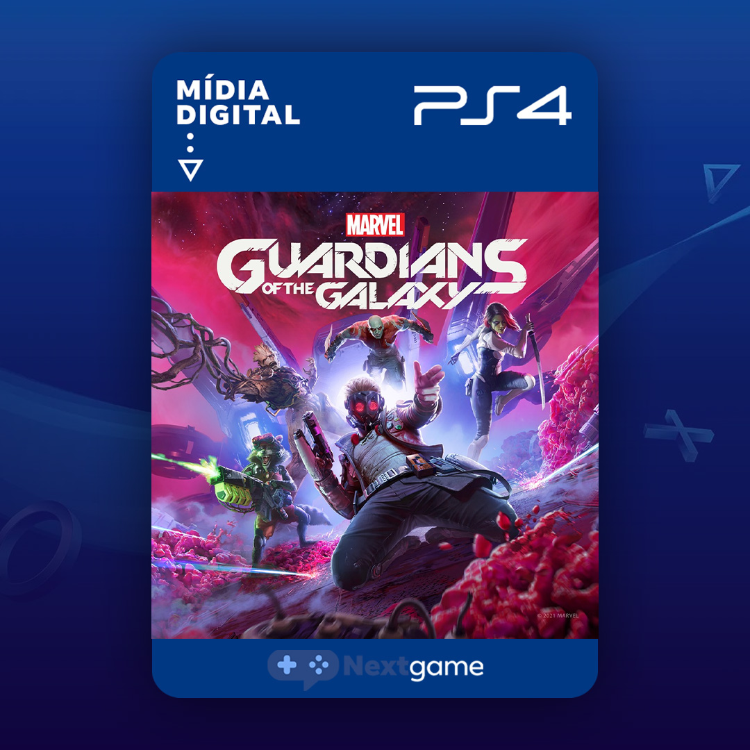 Jogo Guardiões Da Galáxia Ps4 Original Mídia Digital