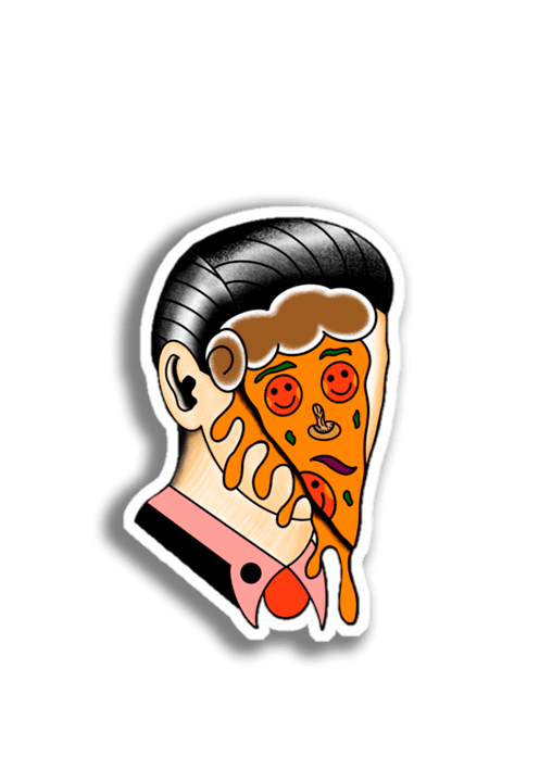 Melquiold Pizza face InkStickers