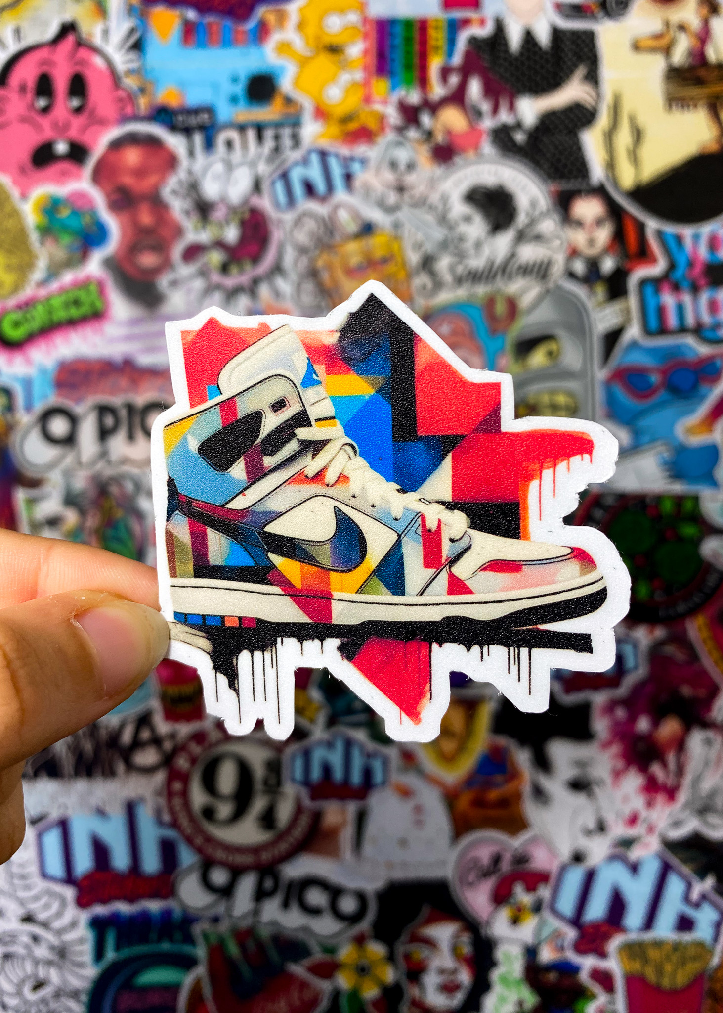 AIR JORDAN BAUHAUS DESIGN InkStickers