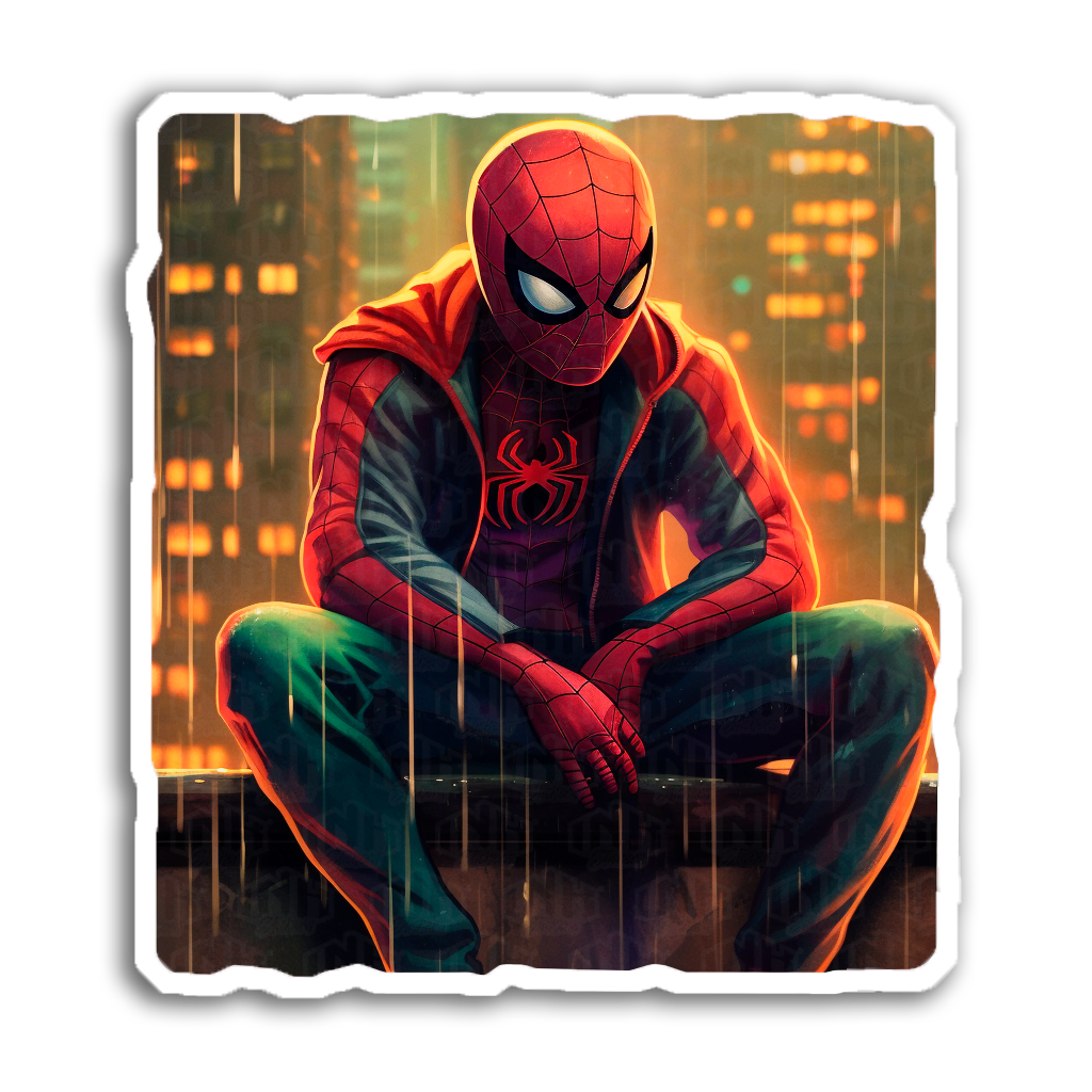 Sad Spider Man InkStickers
