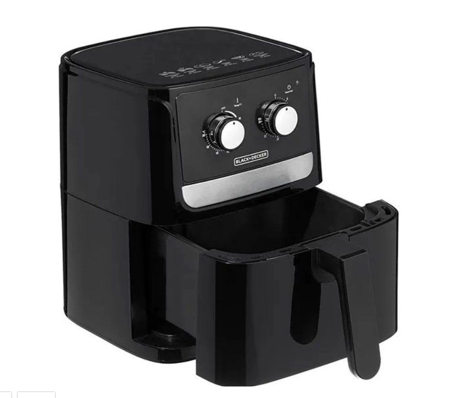 AIR FRYER BLACK DECKER MECANICA 4L 127V PRETO Sonata