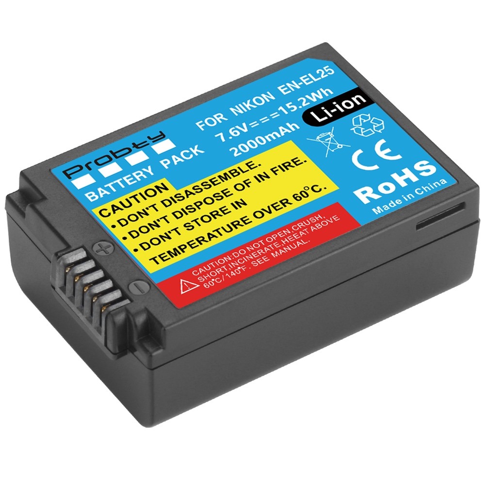 PATONA Premium Batterie de Rechange pour Nikon EN-EL25 EN-EL25a EL25