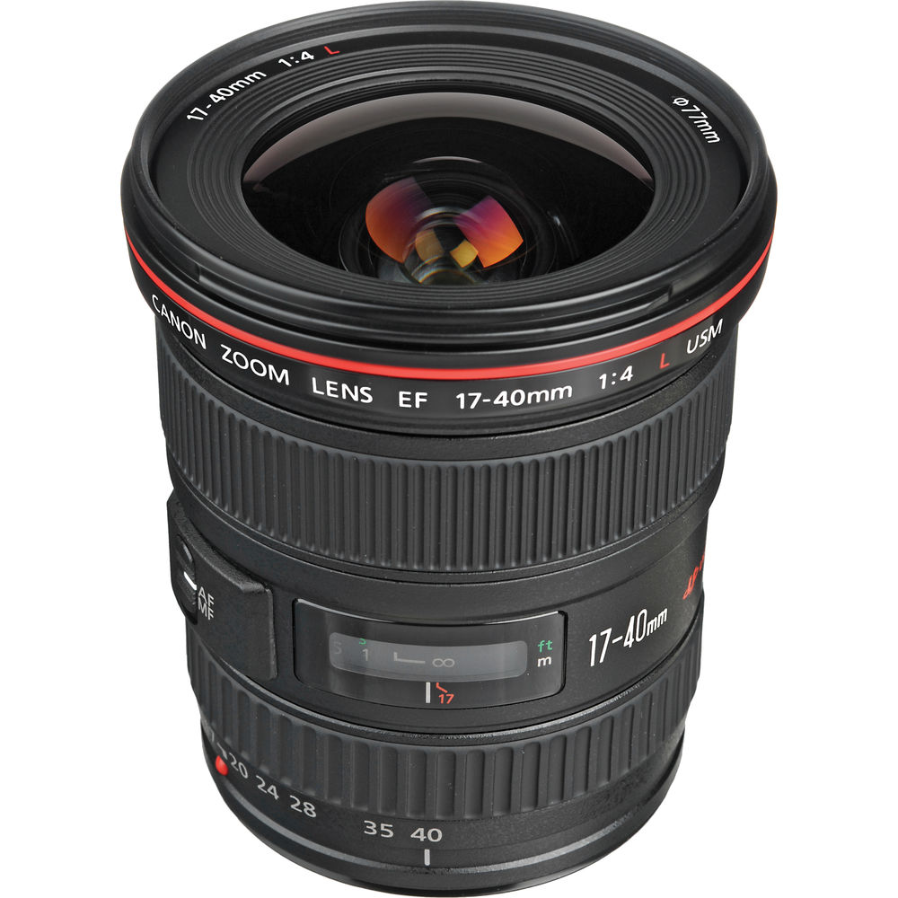 Lente Canon EF 17-40mm f/4L USM - Backup Equipamentos