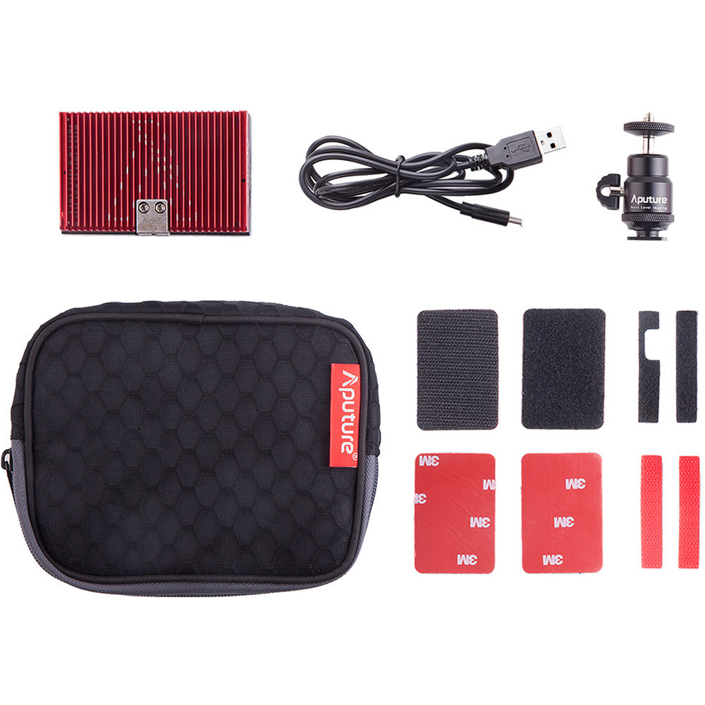 Mini LED Aputure Amaran AL-MX Bi-Color com Bateria Interna - Backup ...