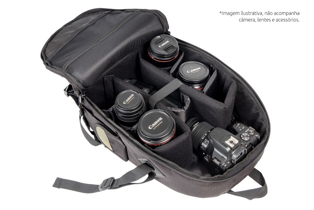 Mochila Canon Deluxe Bag Pack 200EG Backup Equipamentos