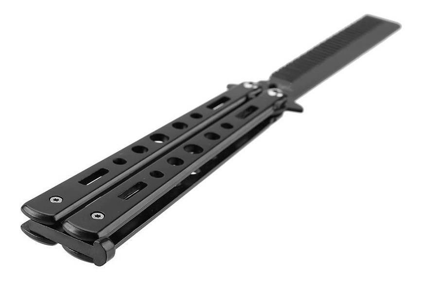 Faca Butterfly Treino - Aço Inox Sem Corte Para Prática