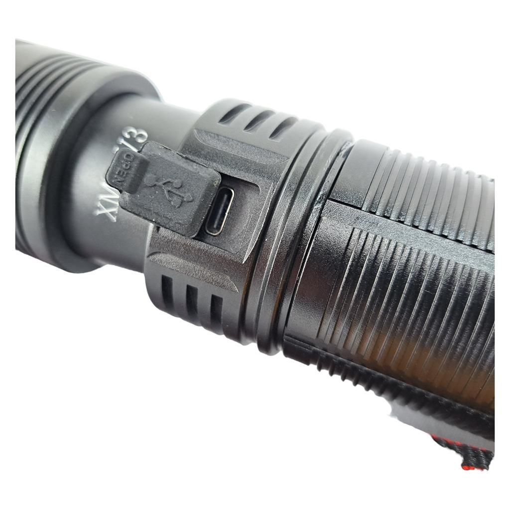 Lanterna Led V3 Recarregável Original Resistente - Febre do Aço