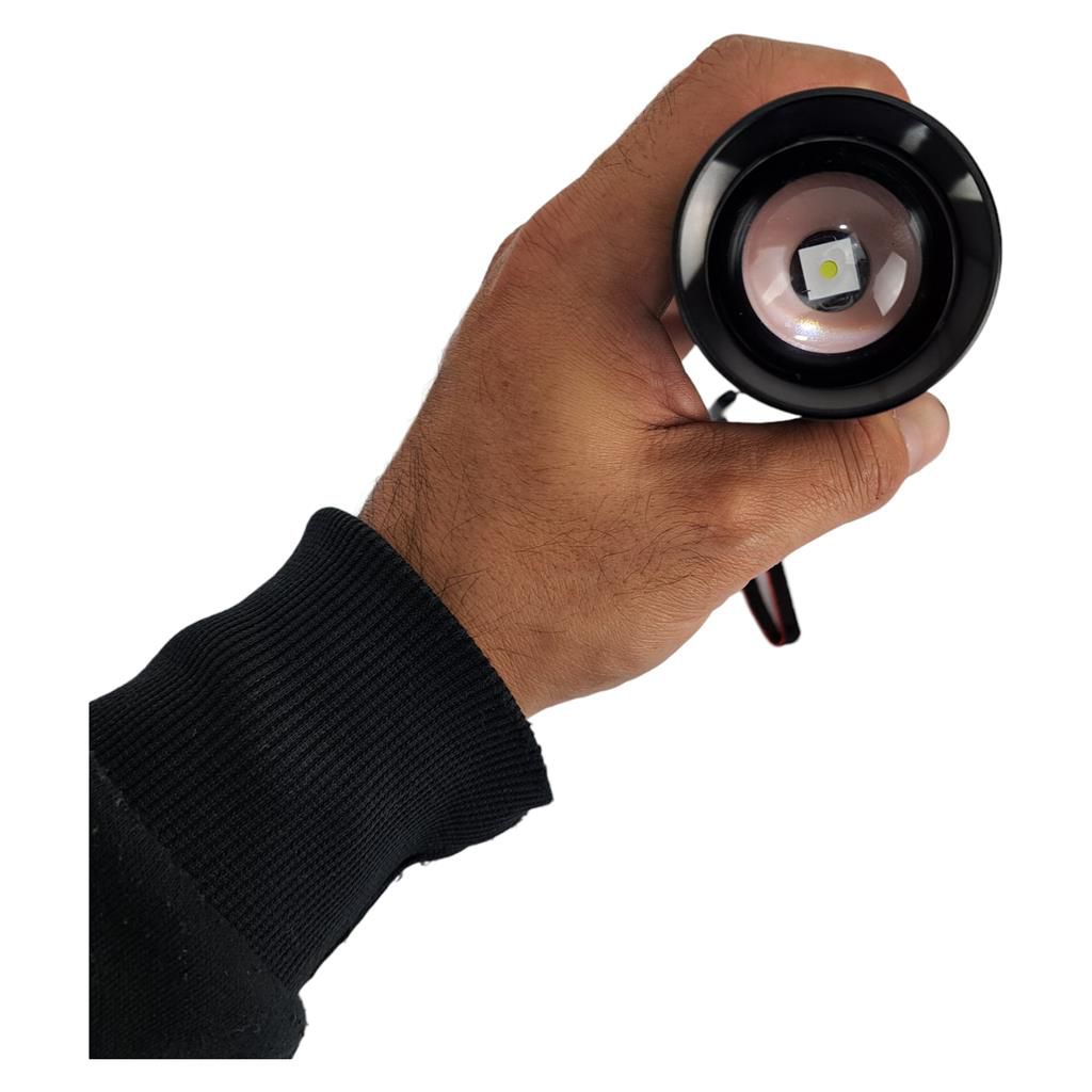 Lanterna Led V3 Recarregável Original Resistente - Febre do Aço