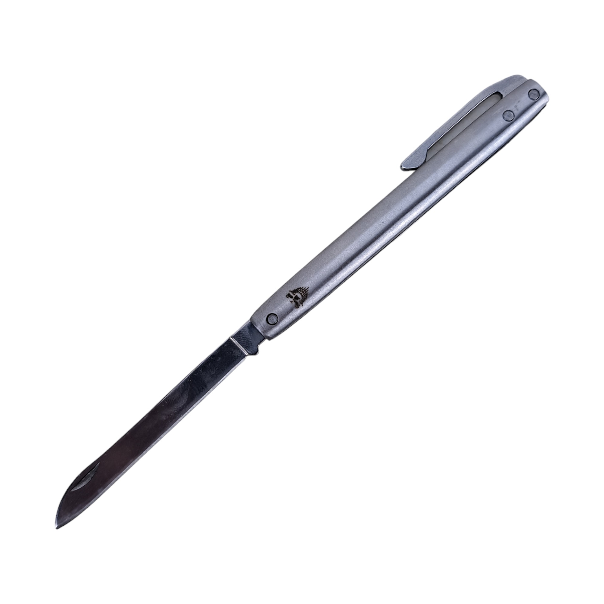 Canivete Caneta Bisturi Aço Inox - Febre do Aço