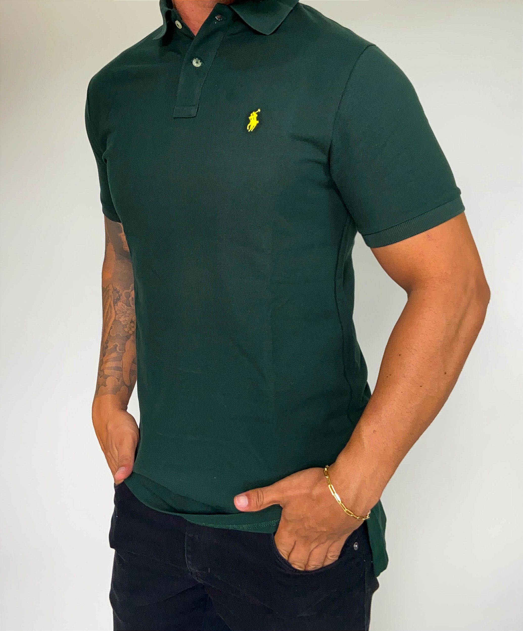 POLO RALPH LAUREN Lサイズ Gola polo ralph lauren verde escuro - MBessa