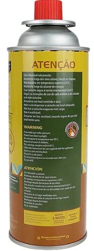 Cartucho De Gas Universal Gloria 600 Ml - Mezcla Butano/propano 70/30 - Para Quemadores De Malas Hierbas, Camping Y Soldadura