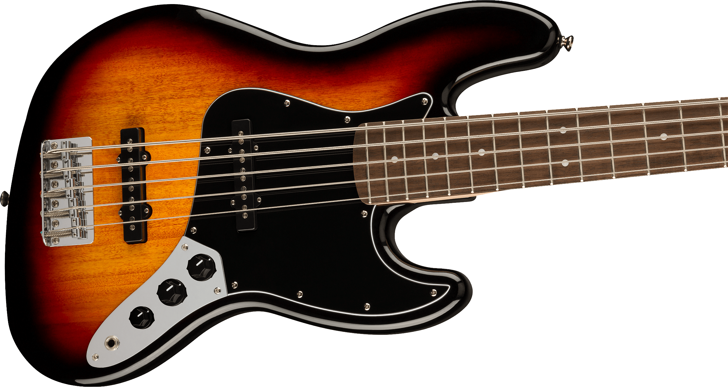 Squier Affinity Series 5 cordas Jazz Bass, 3 cores Sunburst