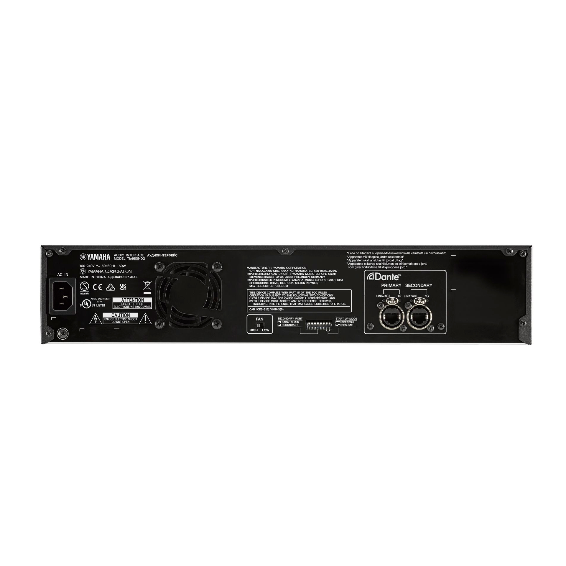 YAMAHA ( ヤマハ )Tio1608-D デジタルステージボックス YAMAHA STAGEBOX TIO 1608D/D2. - Home