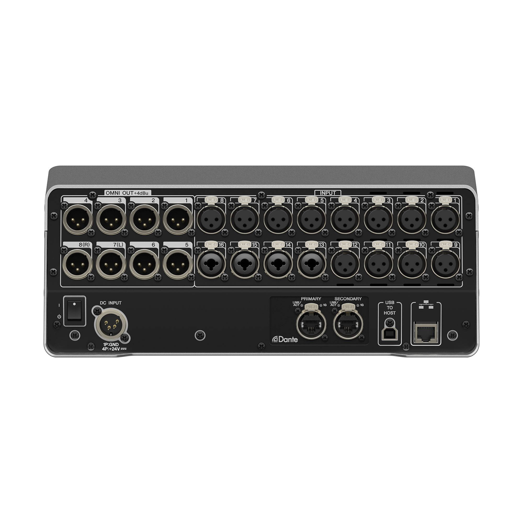 Mesa de Som Digital Yamaha DM3 c/ Dante 16 canais - Home