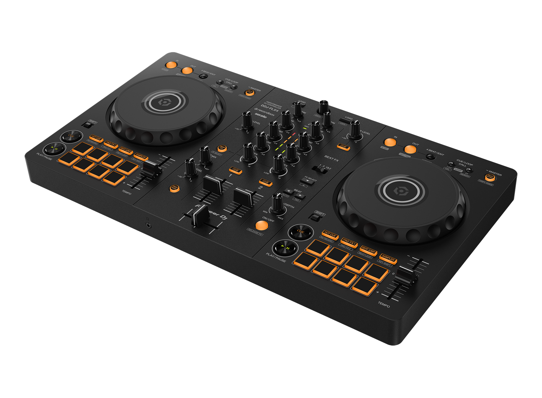 Pioneer ddj-flx4 美品 Pioneer DJ DDJ-FLX4-N Limited Edition - Mundo dos Djs