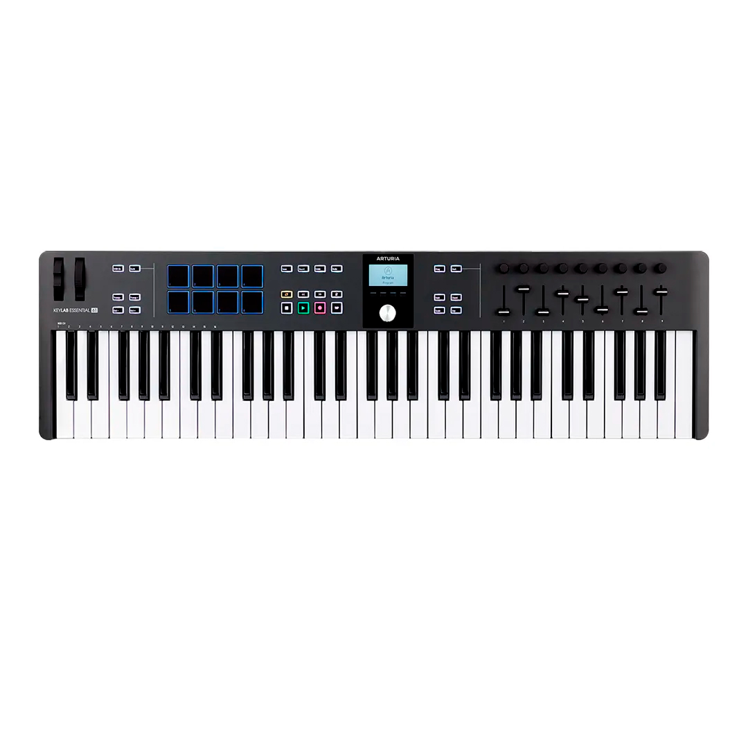 Teclado Controlador Arturia Keylab Essential 61 Mk3 White