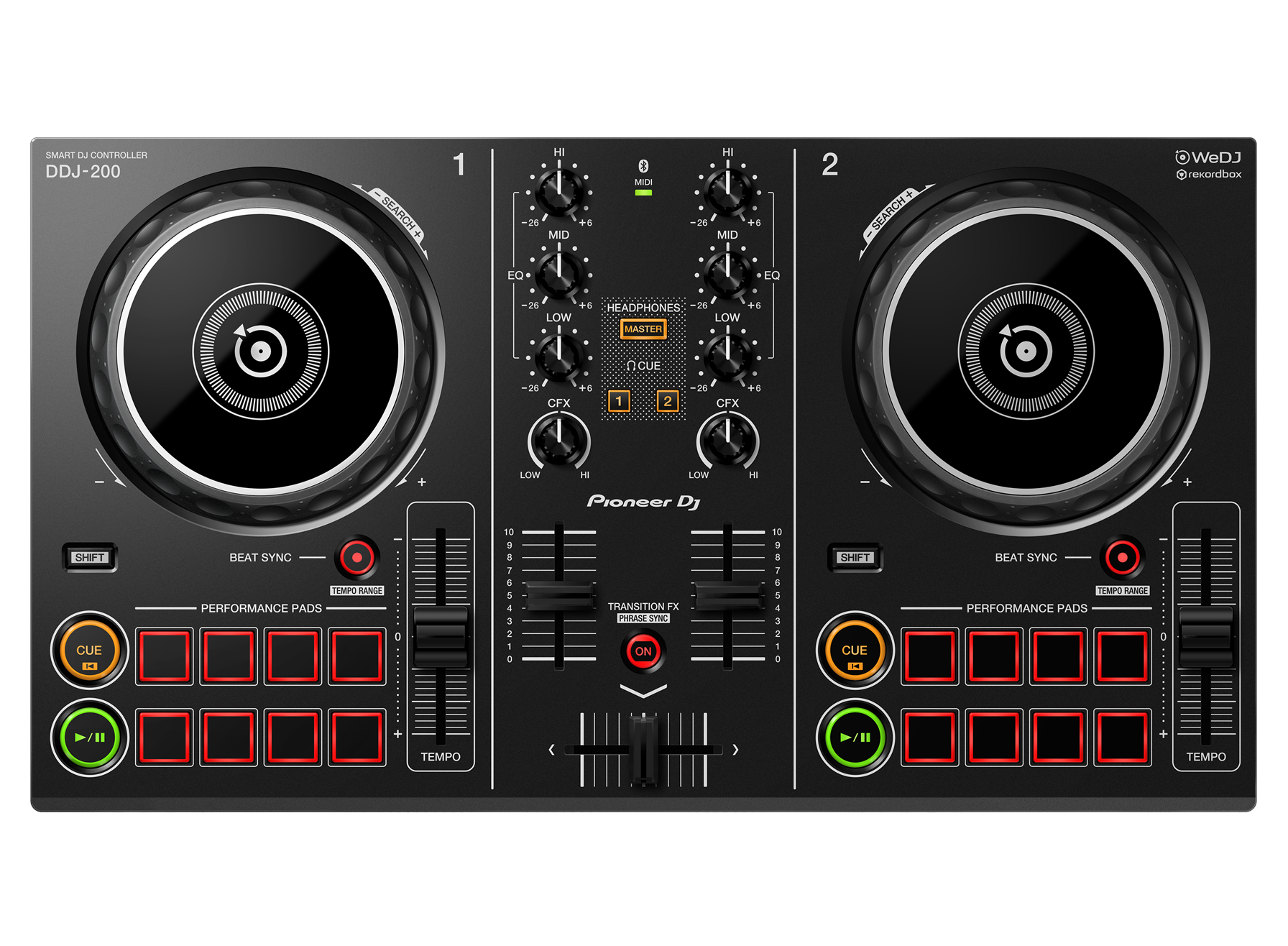 Pioneer DJ Controladora DDJ 200 - Home Pioneer DJ Controladora DDJ 200 - Home