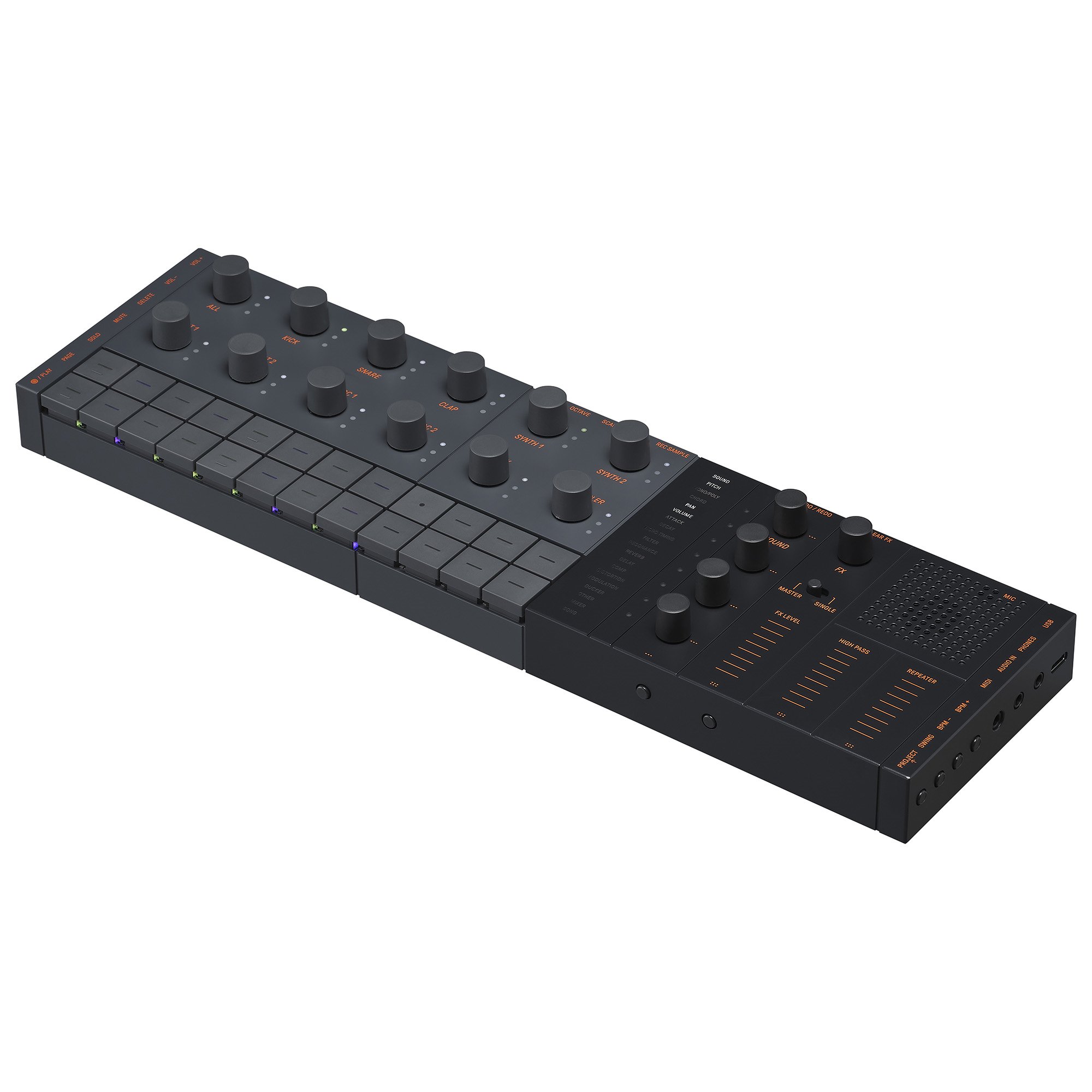 YAMAHA MODULO SEQUENCIADOR SEQTRAK BLACK - Home