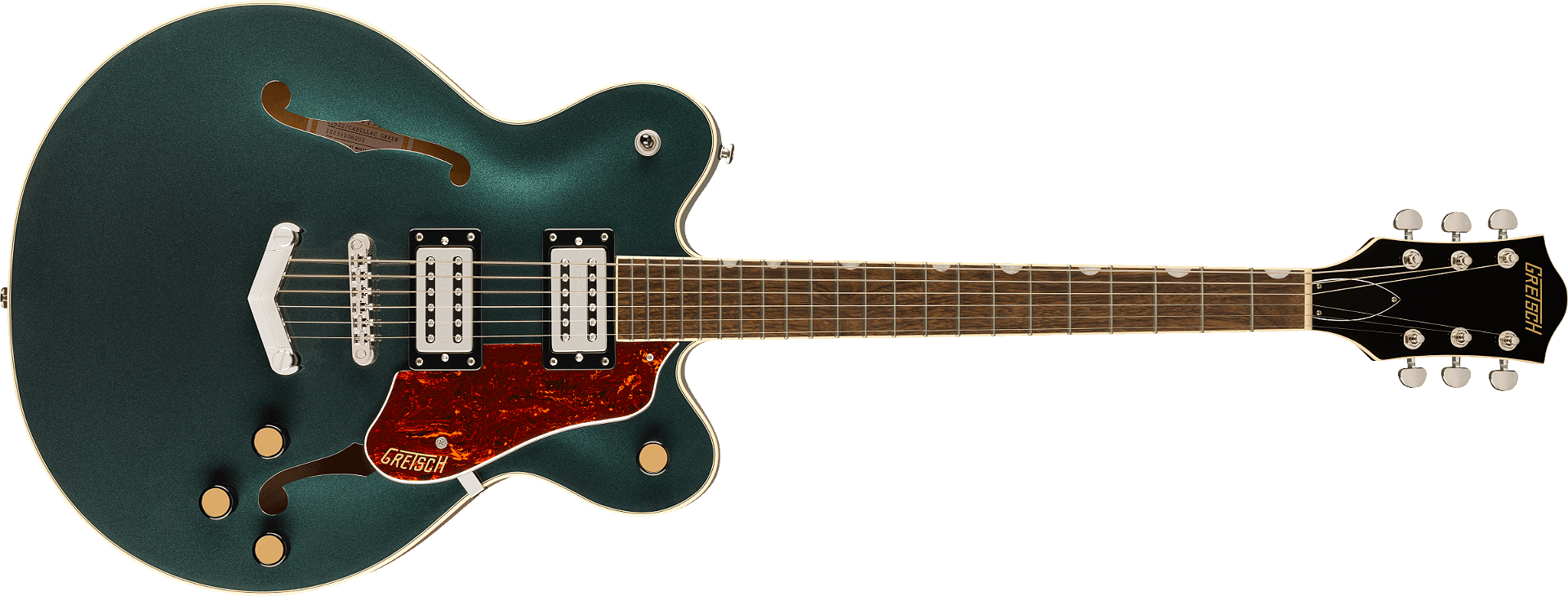 GRETSCH GUIT G2622 STREAMLINER STOPTAIL CD GREEN - Home