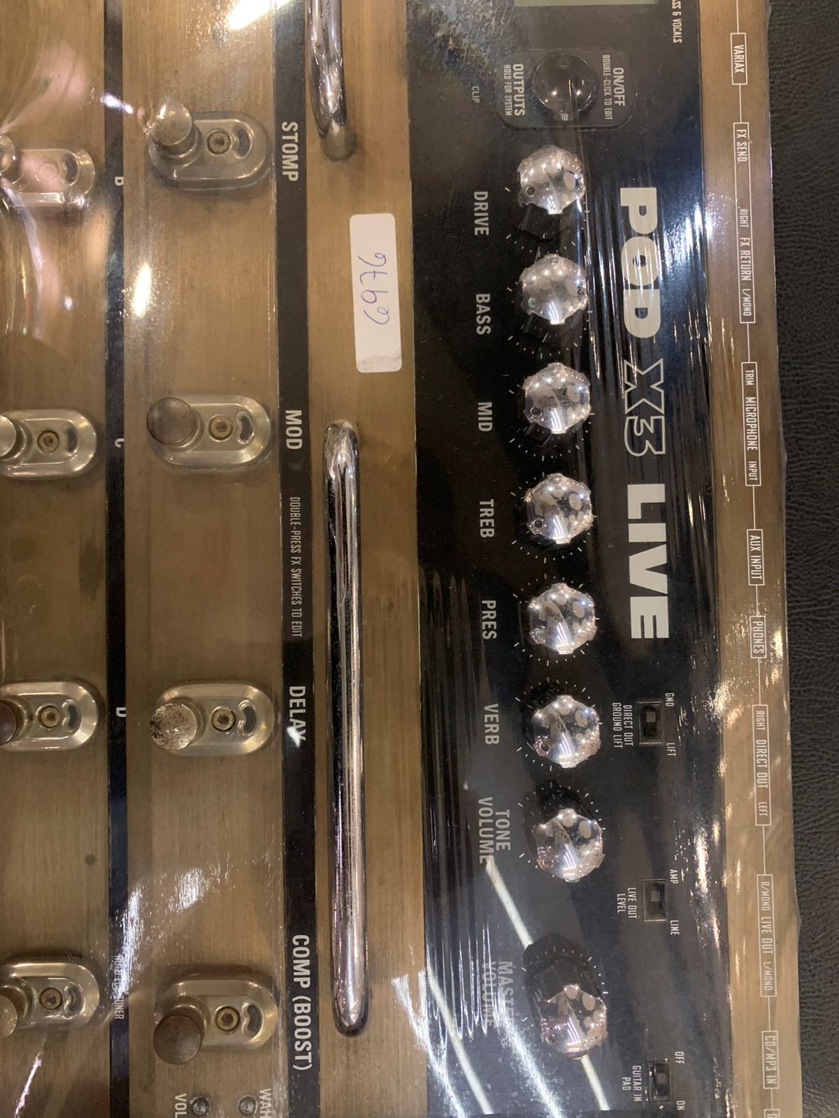 LINE SIX PEDAL GUIT POD X3 LIVE (OUTLET) - Home