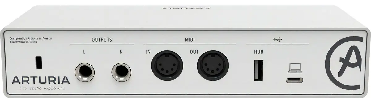 ARTURIA INTERFACE MINIFUSE 2 BRANCO MIDI 2X2-1762 - Home