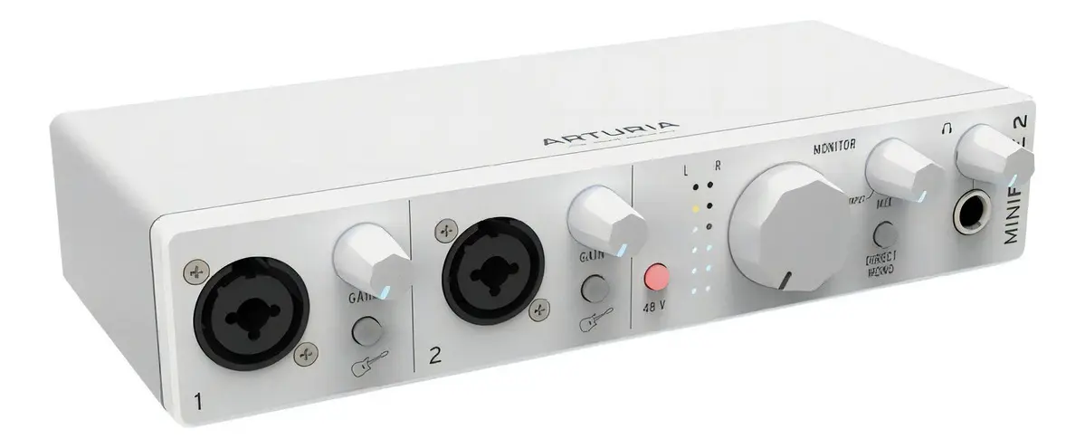 ARTURIA MiniFuse 2 ホワイト ARTURIA INTERFACE MINIFUSE 2 BRANCO MIDI 2X2-1762 - Home