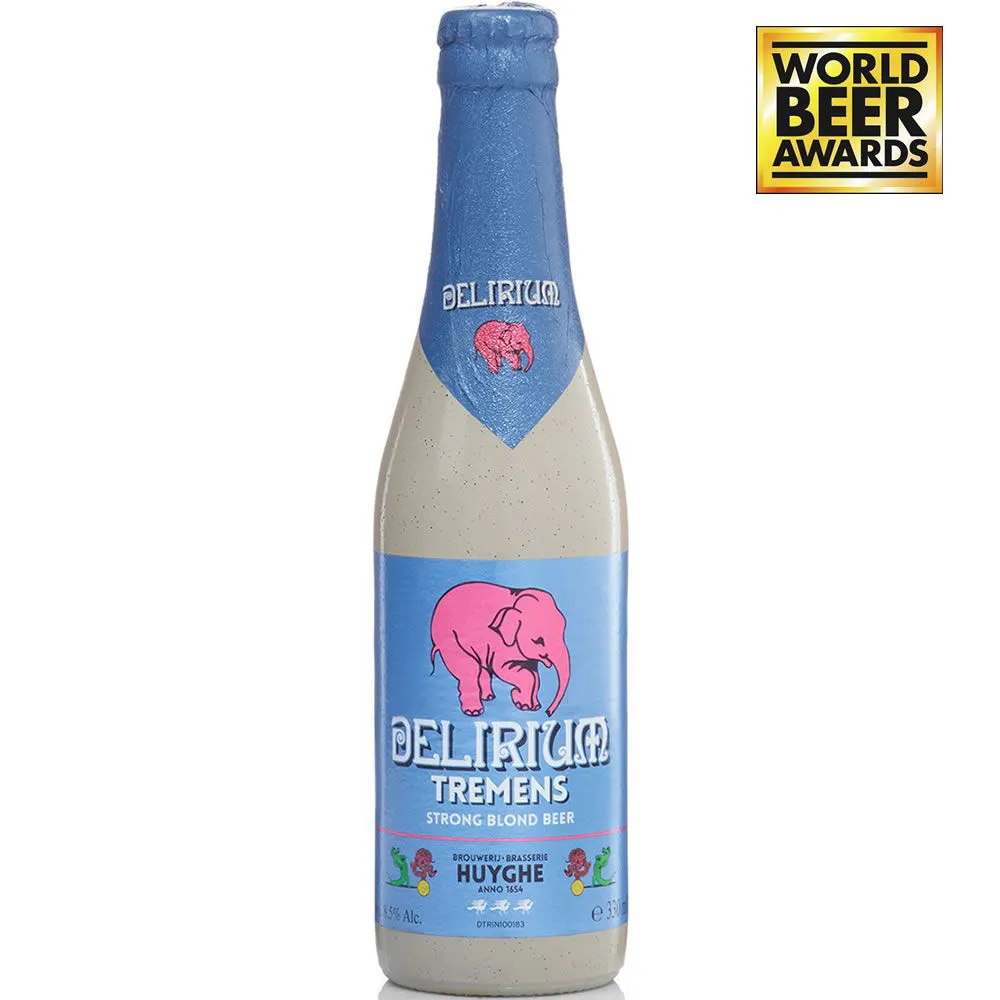 Kit Delirium Delirium Tremens e Delirium Nocturnum 330ml com 1 Taça
