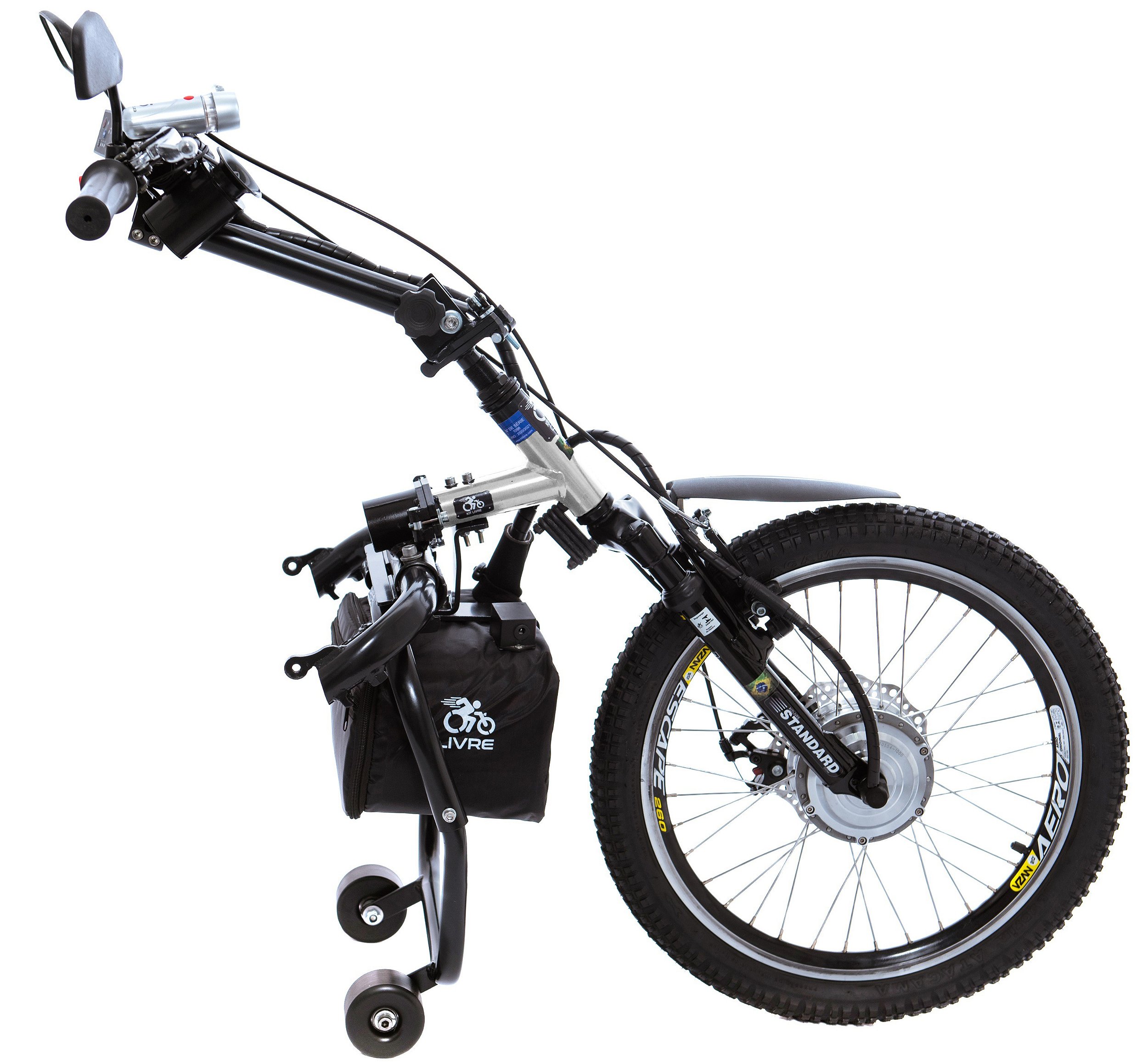 Kit de motorização de Cadeira de Rodas KIT LIVRE Standard 350W - KIT LIVRE  - Transformando vidas