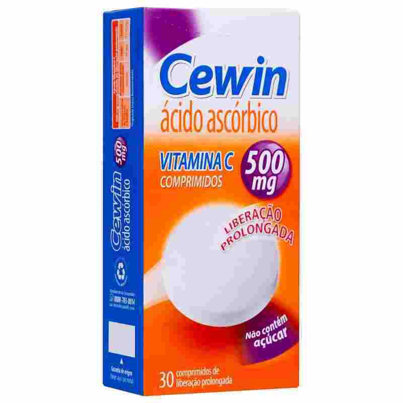 Vitamina C Cewin 500mg com 30 comprimidos | Sanofi-Aventis | Go.Foreve ...