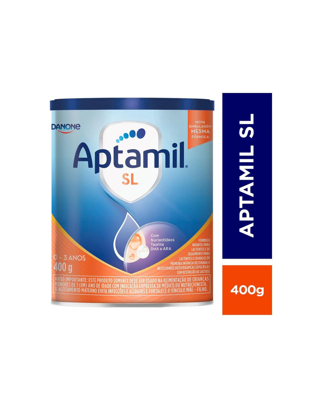 Fórmula Infantil Aptamil Sem Lactose 0 a 3 anos 400g - Go Forever ...