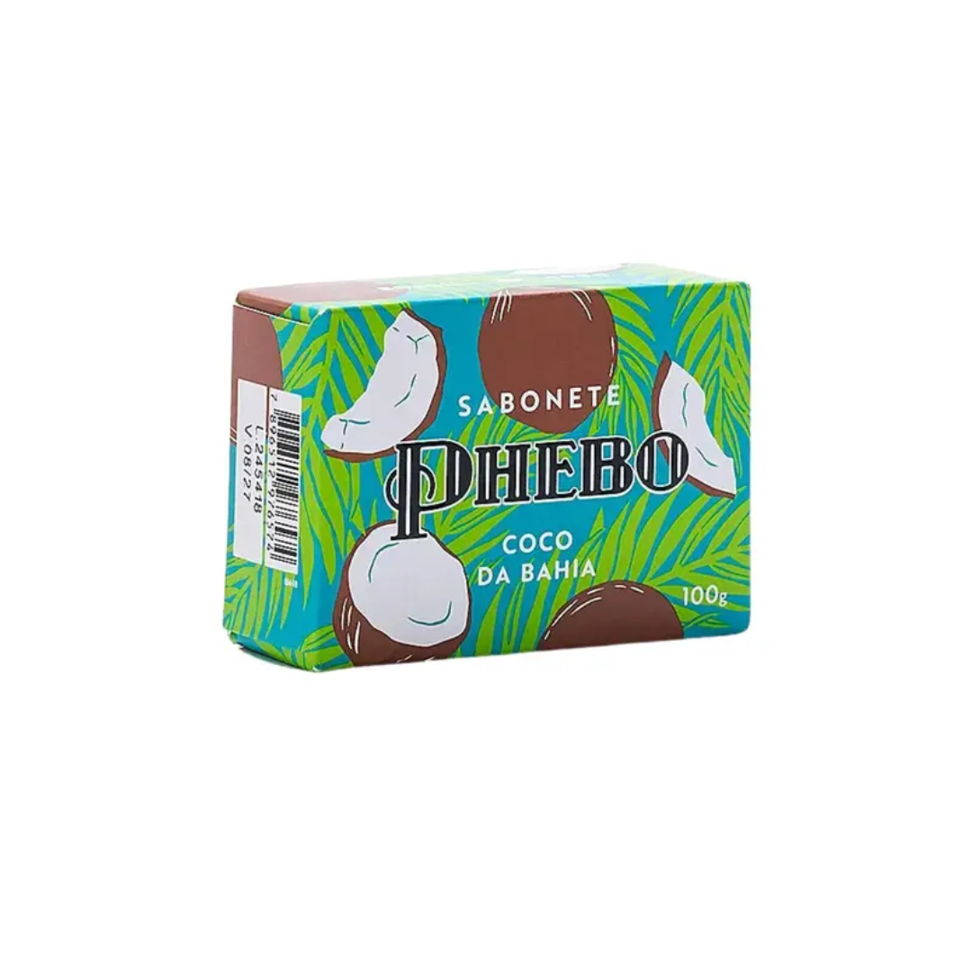 Coco Da Phebo Sabonete Coco Da Bahia 100g - Go Forever | Saúde, Beleza e ...