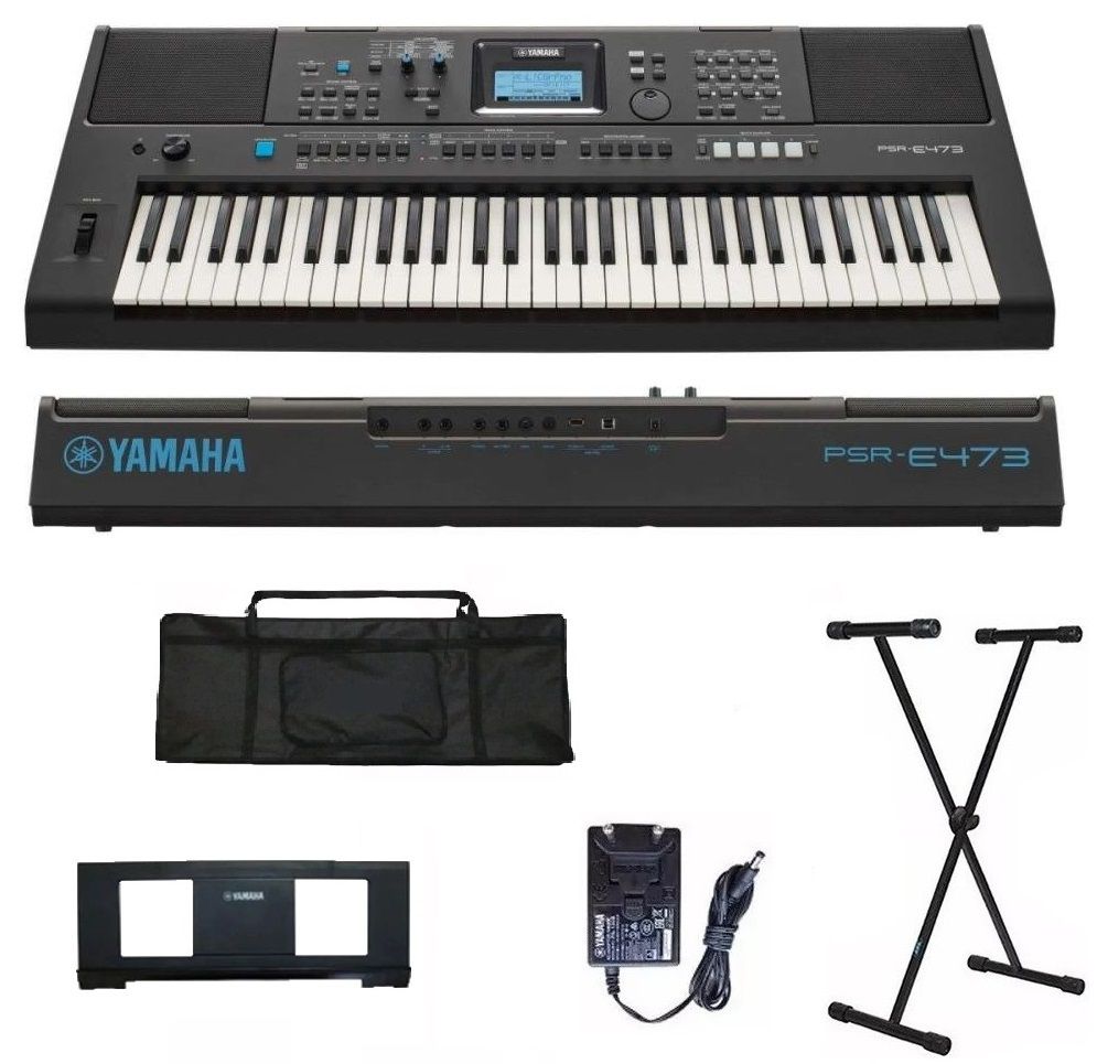 Teclado Yamaha PSR-E253 Arranjador Preto