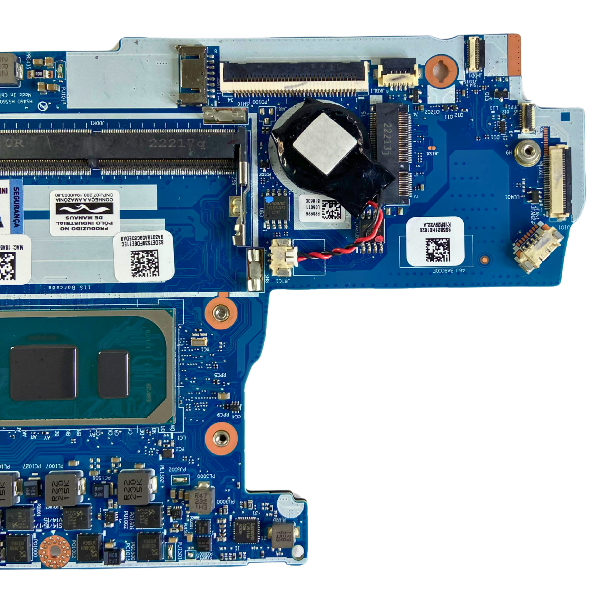 Carte Mère Lenovo NM-D471 Pour Intel I3-1115G4 - Pour Pièces, Ne S'allume Plus